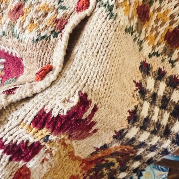 Vintage Knit Fall Vest - Picture 4 of 6